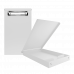 Aluminum Memo Storage Clipboard - White